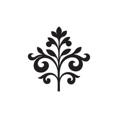 vector tree silhouette