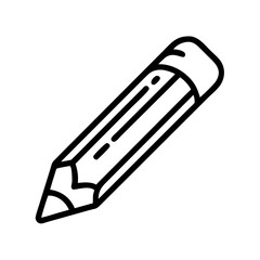 Pencil icons symbolize creativity and artistic expression. Essential for drawing, writing, and educational themes, these designs reflect the art of communication through simple tools.