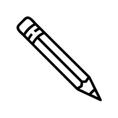 Pencil icons symbolize creativity and artistic expression. Essential for drawing, writing, and educational themes, these designs reflect the art of communication through simple tools.