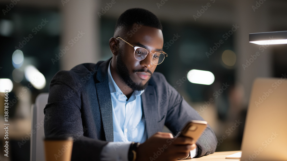Poster ai technology enhancing business efficiency and data analysis