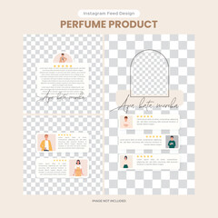 Perfume Instagram Feed Design