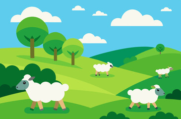sheep and lambs
