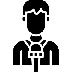 Reporter Icon Vector Element