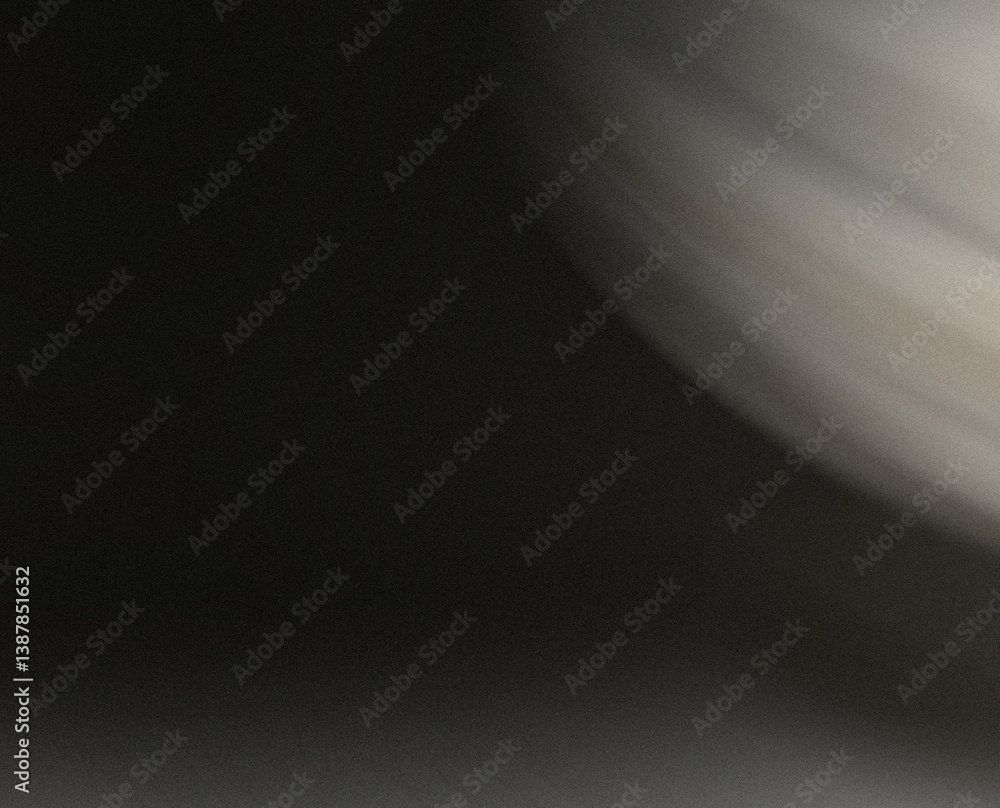 Aufkleber a blurry abstract image showing a dark background with a bright white light source in the corner are