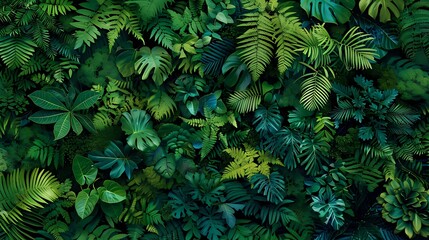 Fototapeta premium green leaves background