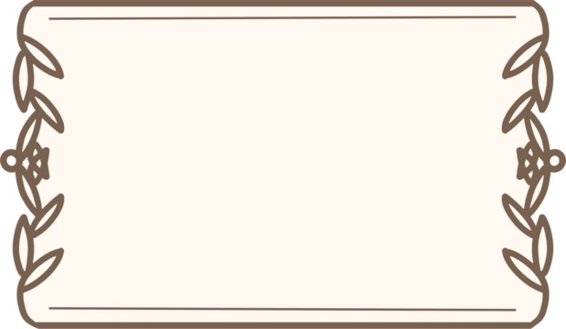 a vintage-style memo space