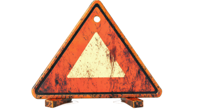 warning triangle sign