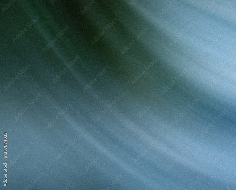 Poster abstract blurred background with shades of blue and green creating a serene and calming atmosphere v