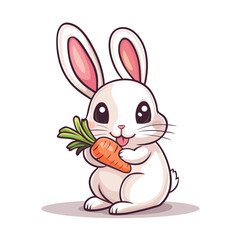 rabbit with carrot
