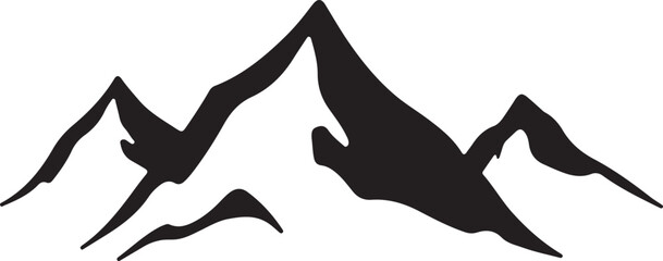 Mountain Silhouette Vector Bundle | Outdoor 