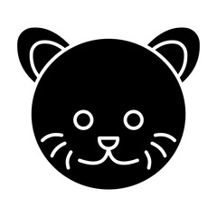 Cute Cat Glyph