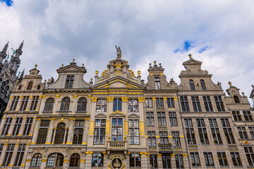 Obraz premium Bâtiments de la Grand Place de Bruxelles 