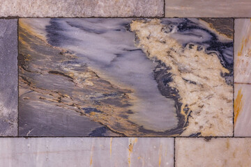 Worn Blue Fusion Wow Quartzite Floor Tile