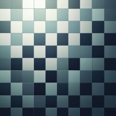 Elegant checkerboard pattern with gradient squares creating a smooth modern aesthetic in soft tones and subtle depth effects