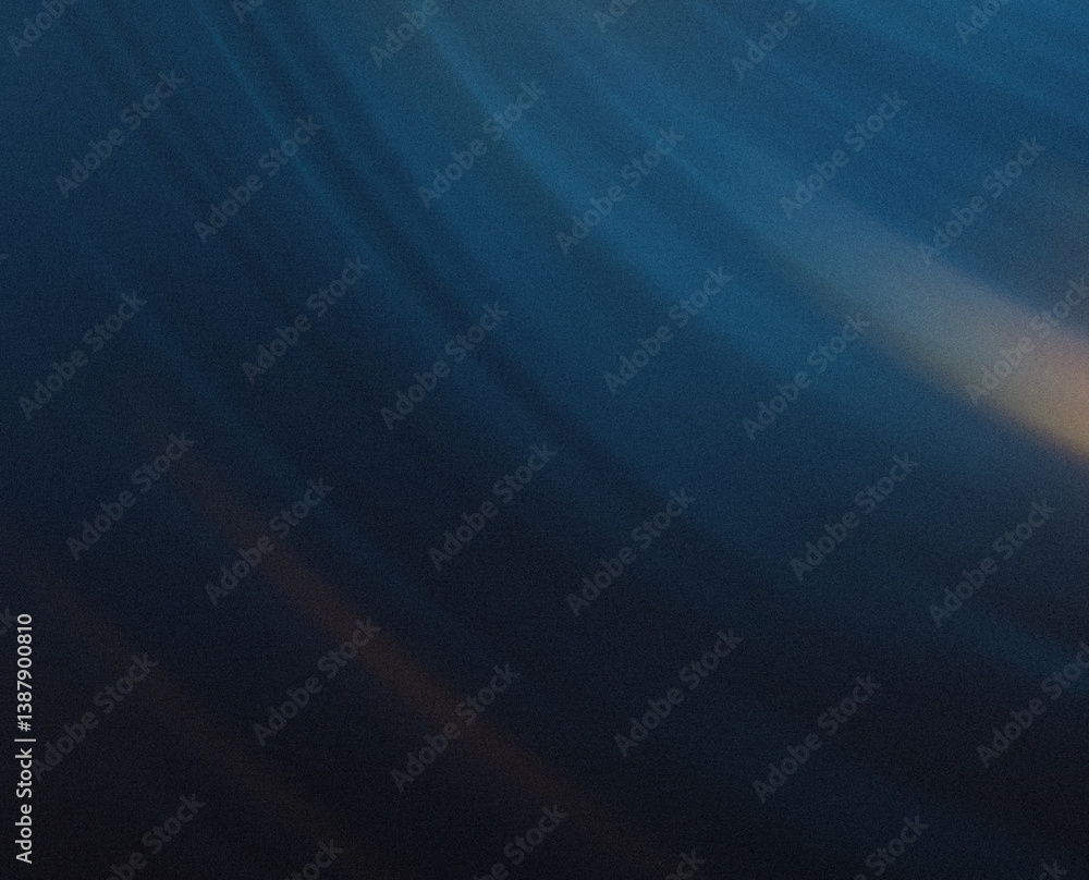Poster abstract dark blue and white gradient background with soft blurry textures creating a serene atmosph