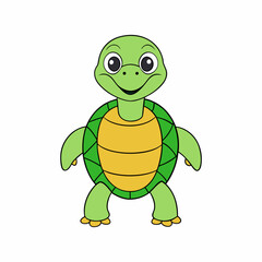 funny turtle cartoon