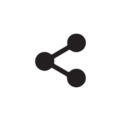 black and white molecule