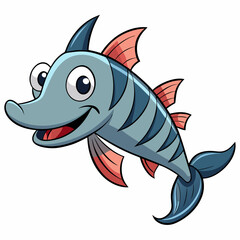 vector illustration of fish