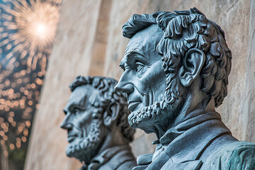 Bronze statue of Roman Emperor Marcus Aurelius on horseback in Rome, Italy, showcasing ancient Roman art and history