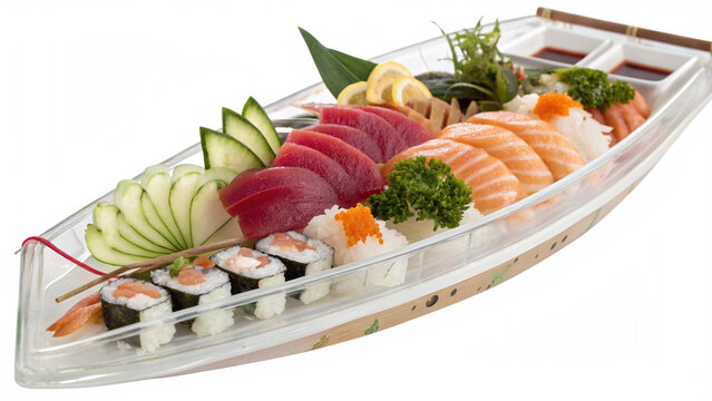 Japanese  shashimi sushi