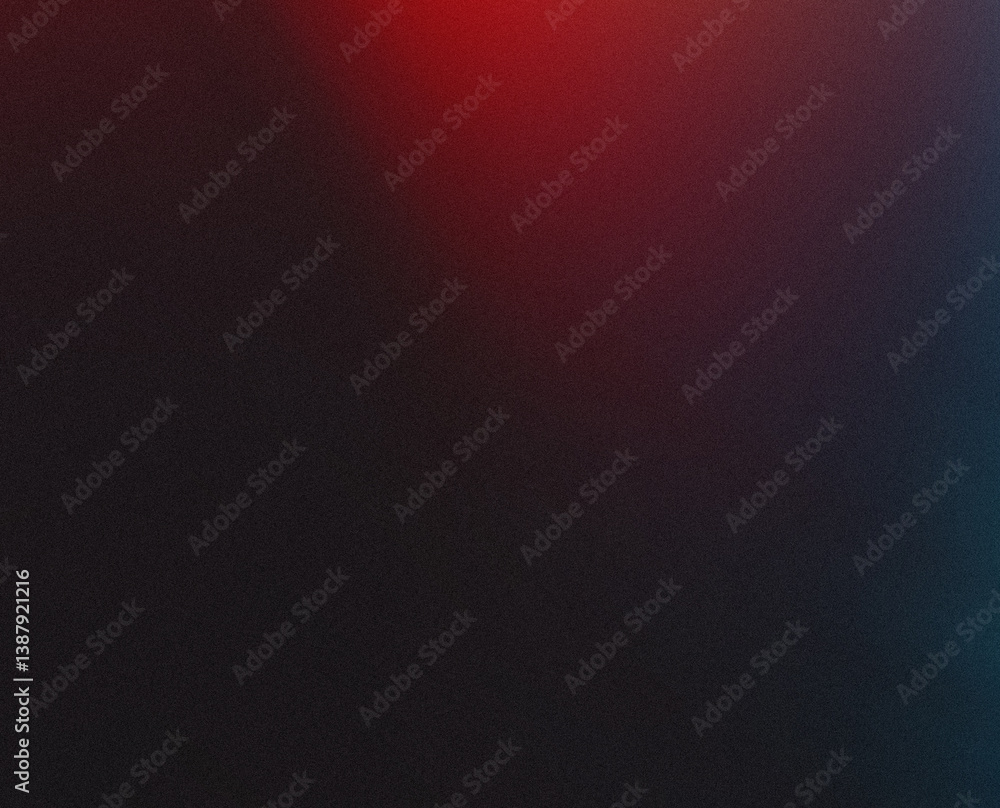 Poster abstract dark gradient with red and blue hues blending together creating a blurred and soft backgrou