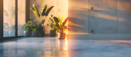 exposed concrete and wood architecture