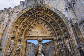Ruines de l' Abbaye Saint-Bertin de Saint-Omer en France