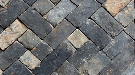 Patterned paving stones
