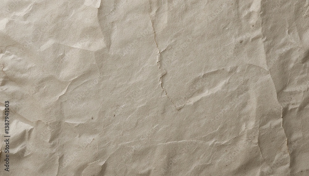 Poster crumpled paper texture studio background image minimalist design close-up versatile for creative pro