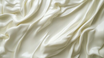 Fototapeta premium Abstract fluid white