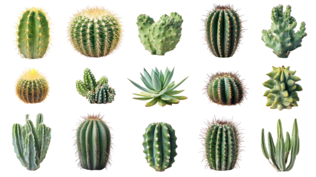 cactus isolated on white background - Powered by Adobe