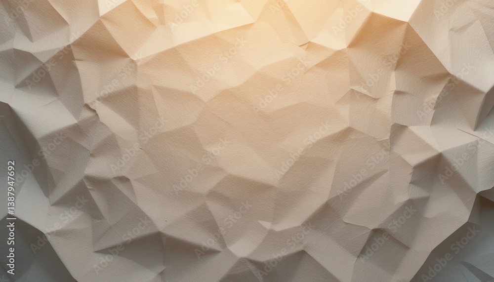 Poster abstract paper texture design studio digital art minimalistic top-down view creative concept for mod