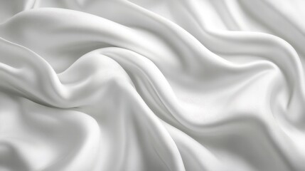 Obraz premium Abstract fluid white