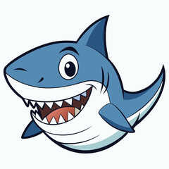 cartoon shark cartoon