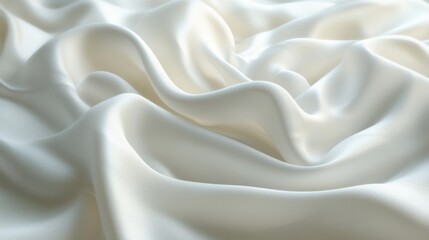 Obraz premium Abstract fluid white