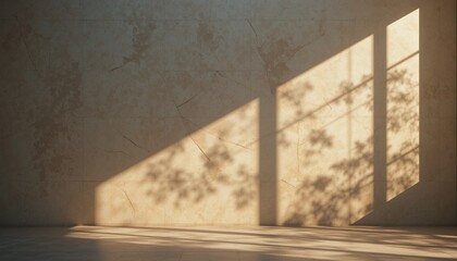 Fototapeta premium Captivating natural light streaming through windows serene indoor space photography calm environment artistic viewpoint emphasizing tranquility and nature