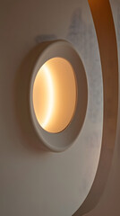 Elegant architectural detail modern interior image close-up soft ambient lighting minimalist design concept