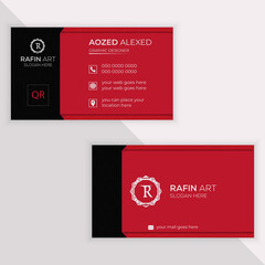 Simple Modern Business Card Design Layout