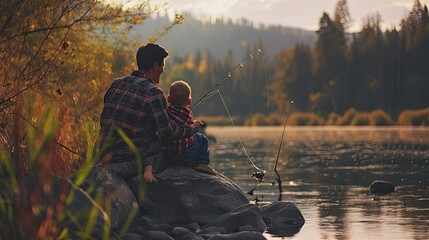 A Portrait of Fatherhood Framed in Fog, Water, and Unspoken Understanding

