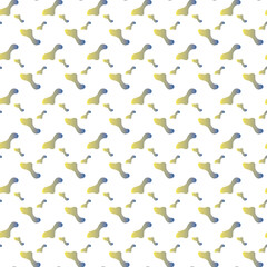 Diffusion Of Triangles Seamless Vector Pattern Design