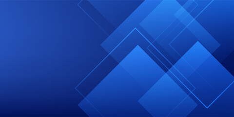 Abstract blue background. Geometric triangle background.