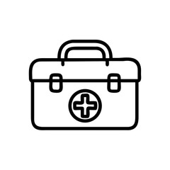 Icon of a doctorchest / first aid kit