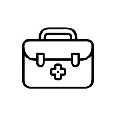 Icon of a doctorchest / first aid kit
