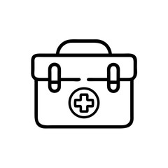 Icon of a doctorchest / first aid kit