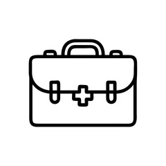 Icon of a doctorchest / first aid kit