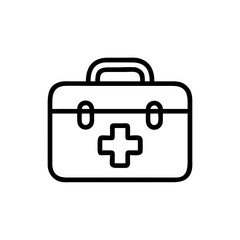 Icon of a doctorchest / first aid kit