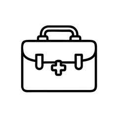 Icon of a doctorchest / first aid kit