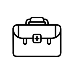 Icon of a doctorchest / first aid kit