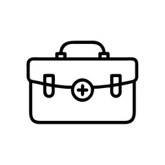 Icon of a doctorchest / first aid kit