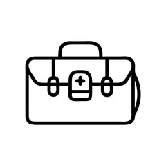 Icon of a doctorchest / first aid kit